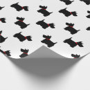 Search for scottish terrier wrapping paper Pattern