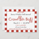 Search for crawfish birthday invitations Crayfish