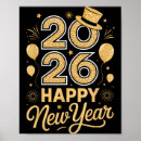 Search for happy new year posters Top