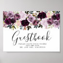 Search for guestbook wedding posters Purple