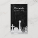 Search for headstone business cards Gothic