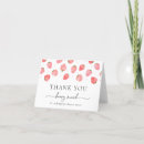 Search for strawberry thank you cards Berry sweet baby shower