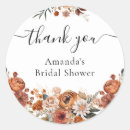Search for bridal shower favor stickers Boho