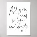 Search for donut wedding signs Black and white