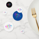 Search for birthday confetti Typography