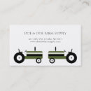 Search for tractor business cards Agriculture and forestry