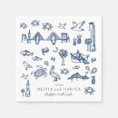 Search for oyster cocktail napkins Blue
