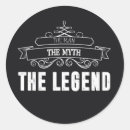 Search for the man myth legend stickers Birthday
