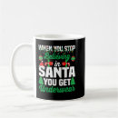 Search for funny christmas sayings mugs Santa