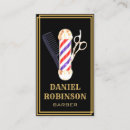 Search for black red gold business cards Hairdresser