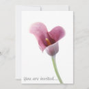 Search for purple calla lily wedding invitations Flower
