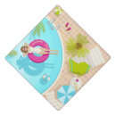 Search for at the beach graduation cap toppers Summer