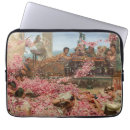 Search for roses laptop sleeves art
