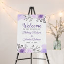 Search for lavender wedding signs Welcome