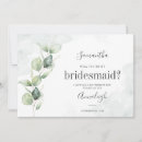 Search for destination wedding bridesmaid cards Watercolor