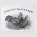 Search for vintage rooster tissue paper Farm