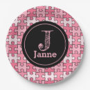 Search for puzzle pieces plates Fun