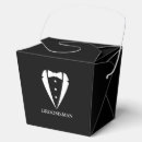 Search for tuxedo favor boxes Suit