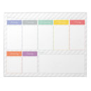 Search for weekly calendar notepads Organizer