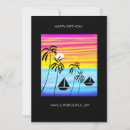 Search for beach lovers birthday cards Sailing