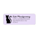 Search for purple return address labels Violet