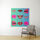 Search for cool tapestries Lips