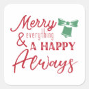 Search for happy everything stickers Xmas
