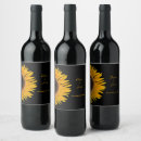 Search for sunflower wine labels Yellow