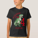 Search for dinosaur birthday tshirts T rex