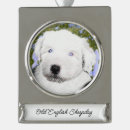 Search for old english sheepdog ornaments Cute