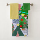 Search for christmas tree bath towels Gold