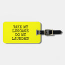 Search for funny luggage tags Joke