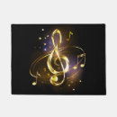 Search for music doormats Gold