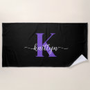 Search for purple beach towels Initial