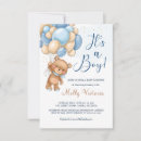 Search for teddy bear save the dates Boy