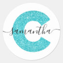 Search for monogram letter c stickers Glitter