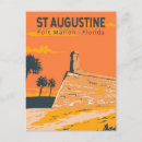 Search for st augustine postcards Castillo de san marcos