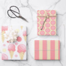 Search for ice cream cone wrapping paper Food