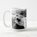 Search for dog face mugs Black and white