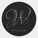 Search for letter l monogram stickers Black
