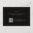 Search for black and gold rsvp cards Classic