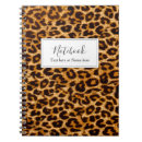 Search for leopard print notebooks Cute