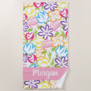 Search for colorful beach towels Pink