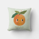Search for orange fruit pillows Little cutie