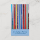 Search for book cover business cards Library