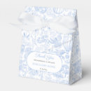 Search for toile favor boxes Chinoiserie
