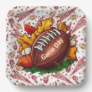 Search for football paper plates Pattern