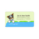 Search for yorkie return address labels Cute