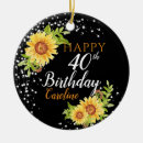 Search for 40th birthday ornaments 40 years old