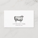 Search for sheep business cards Vintage